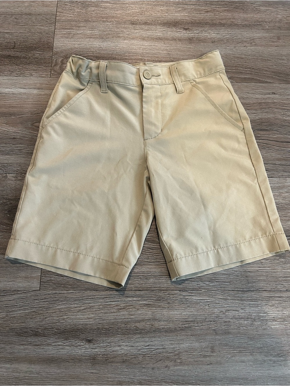 Boys Cat & Jack Khaki Uniform Shorts